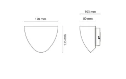 Sg Armaturen As Interiørlamper<Duo vegglampe 11W 2700 Kelvin IP20 - Dimbar