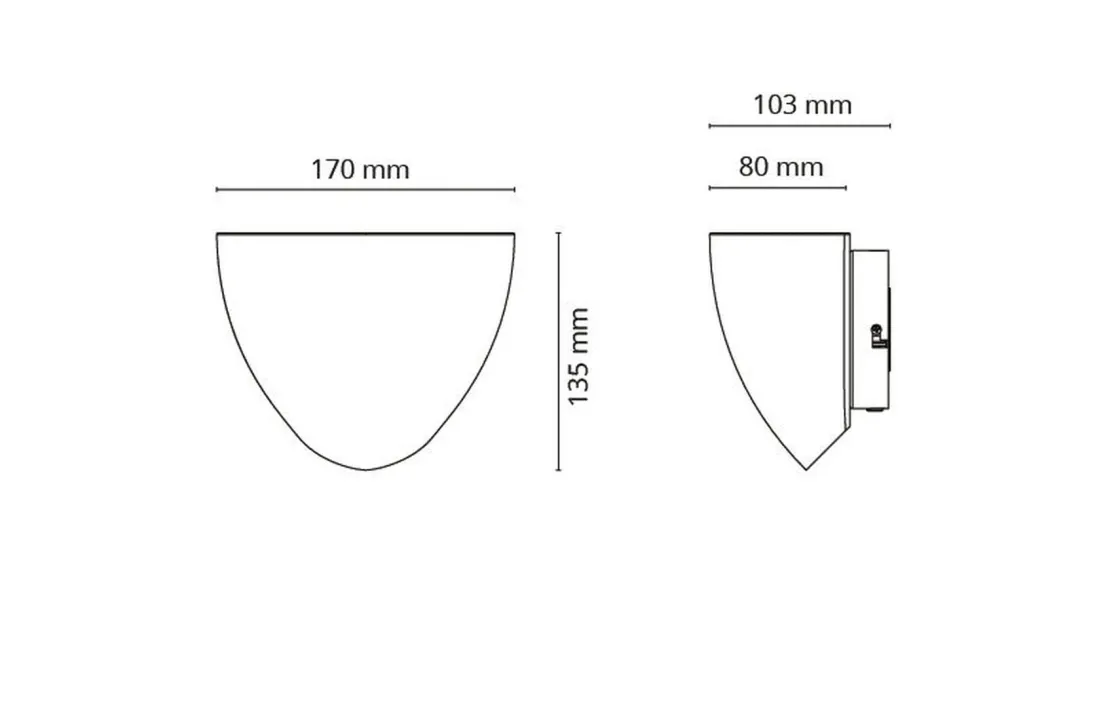 Sg Armaturen As Interiørlamper<Duo vegglampe 11W 2700 Kelvin IP20 - Dimbar