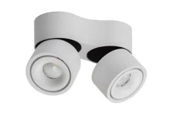 Antidark Kjøkkenbelysning Tak|Spotter & Skinner<Easy mini W275 Double takspot 2x7W 2700K Dimbar Hull til ledning -