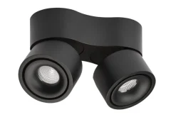 Antidark Kjøkkenbelysning Tak|Spotter & Skinner<Easy mini W275 Double takspot 2x7W 2700K Dimbar Hull til ledning -