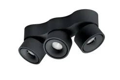 Antidark Kjøkkenbelysning Tak|Spotter & Skinner<Easy W3100 Triple takspot 3x10W 2700K Dimbar Hull for ledning -