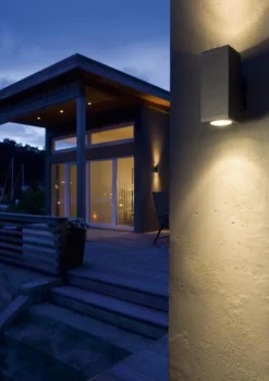 Sg Armaturen As Lightup-Pris|Utelamper Med Opp/Ned Lys<Echo 2x4,5W LED 230V