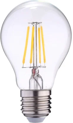 NorDesign Led-Lyspærer Med Sensor/Skumringsrelé|Led-Pærer E27 Sokkel<Ecolux E27 Klar 60mm 4W 2700 Kelvin - Sensor