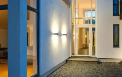 Sg Armaturen As Utelamper Med Opp/Ned Lys<Edge vegglampe opp/ned 10W 2700 Kelvin dimbar IP65