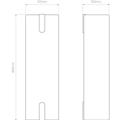 Astro Lighting Interiørlamper<Elba 400 vegglampe