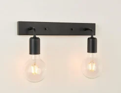 Ms - belysning Baderomsbelysning Vegg<Eliott dobbel vegglampe IP21 -