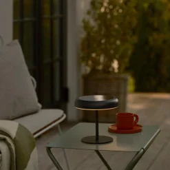 Nordlux Solcellebelysning<Elmer solar bordlampe utendørs 2W 3000 Kelvin IP44 - Solcelle