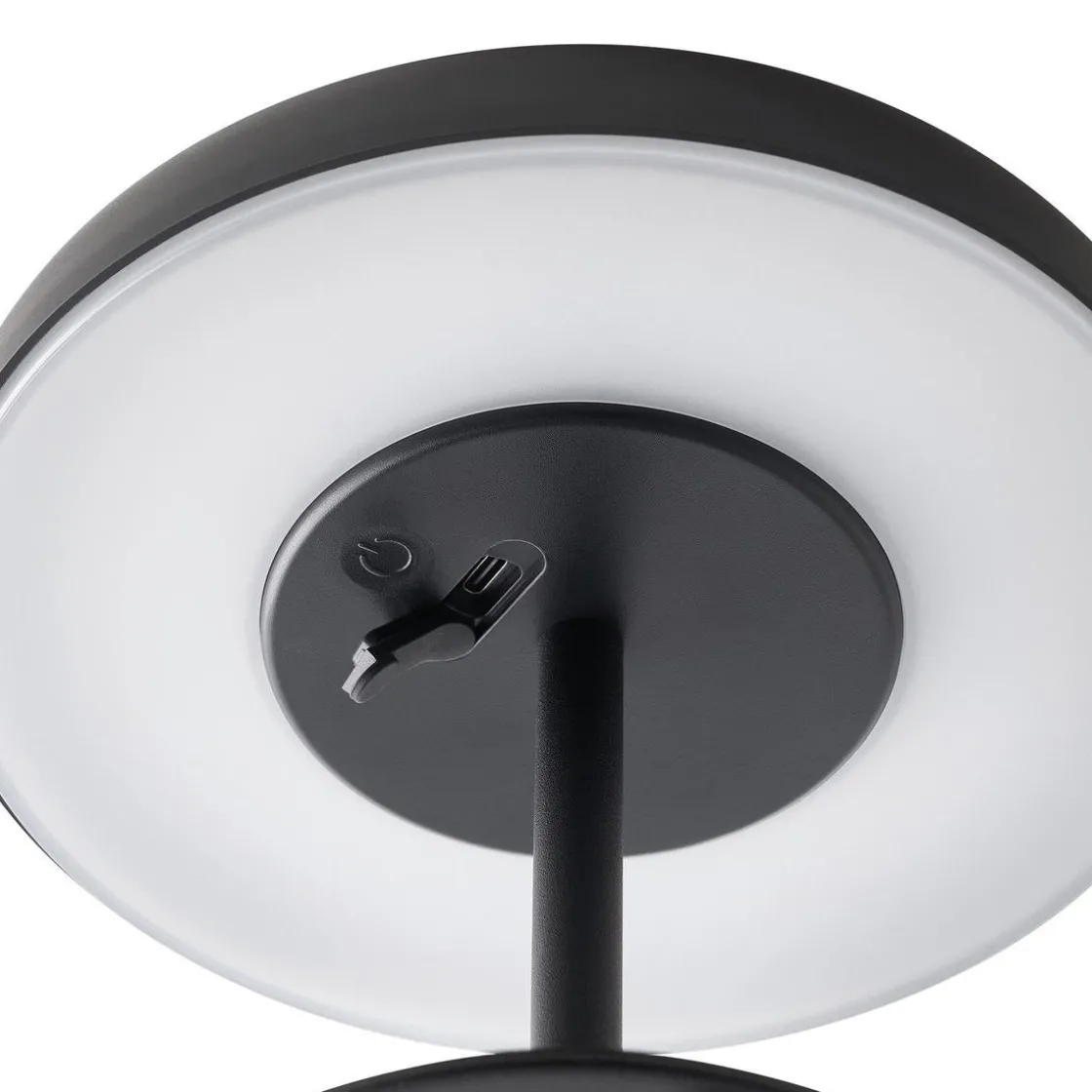 Nordlux Solcellebelysning<Elmer solar bordlampe utendørs 2W 3000 Kelvin IP44 - Solcelle