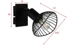 Venture Home Interiørlamper<Elsa justerbar vegglampe -