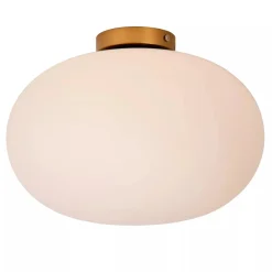 Lucide Kjøkkenbelysning Tak|Taklamper / Takplafonder<Elysee taklampe 38 cm - Opal/Gullfarget