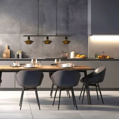 Aneta Lighting Kjøkkenbelysning Tak|Takpendler<Epsilon takpendel 3-lys