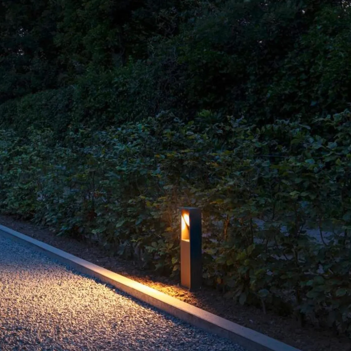 Slv Pullert<Eskina pullert 45 cm 15W 3000/4000 Kelvin IP65