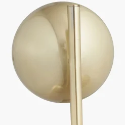 Pacific Lifestyle Interiørlamper Gulv<Estelle gulvlampe 141 cm - Opal/Messingfarget