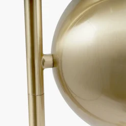 Pacific Lifestyle Interiørlamper Gulv<Estelle gulvlampe 141 cm - Opal/Messingfarget