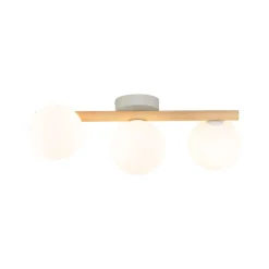 TK Lighting Kjøkkenbelysning Tak|Taklamper / Takplafonder<Estera wood taklampe 3-lys