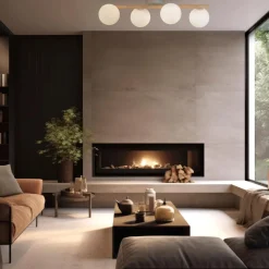 TK Lighting Kjøkkenbelysning Tak|Taklamper / Takplafonder<Estera wood taklampe 4-lys