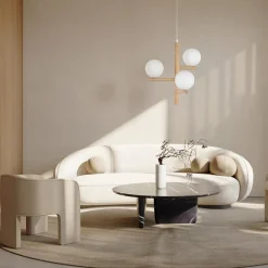 TK Lighting Kjøkkenbelysning Tak|Takpendler<Estera wood takpendel 3-lys