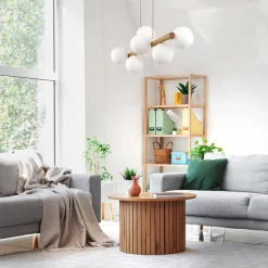 TK Lighting Kjøkkenbelysning Tak|Takpendler<Estera wood takpendel 7-lys