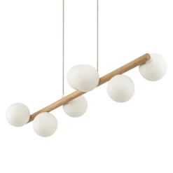 TK Lighting Kjøkkenbelysning Tak|Takpendler<Estera wood takpendel 7-lys