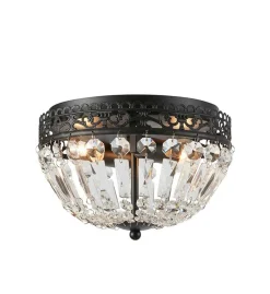 Marksløjd Kjøkkenbelysning Tak|Taklamper / Takplafonder<Etienne taklampe 25 cm - Svart/Klar -