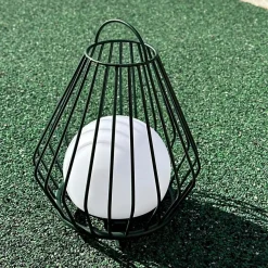 Dyberg Larsen Solcellebelysning<Evesham utendørs lanterne oppladbar liten