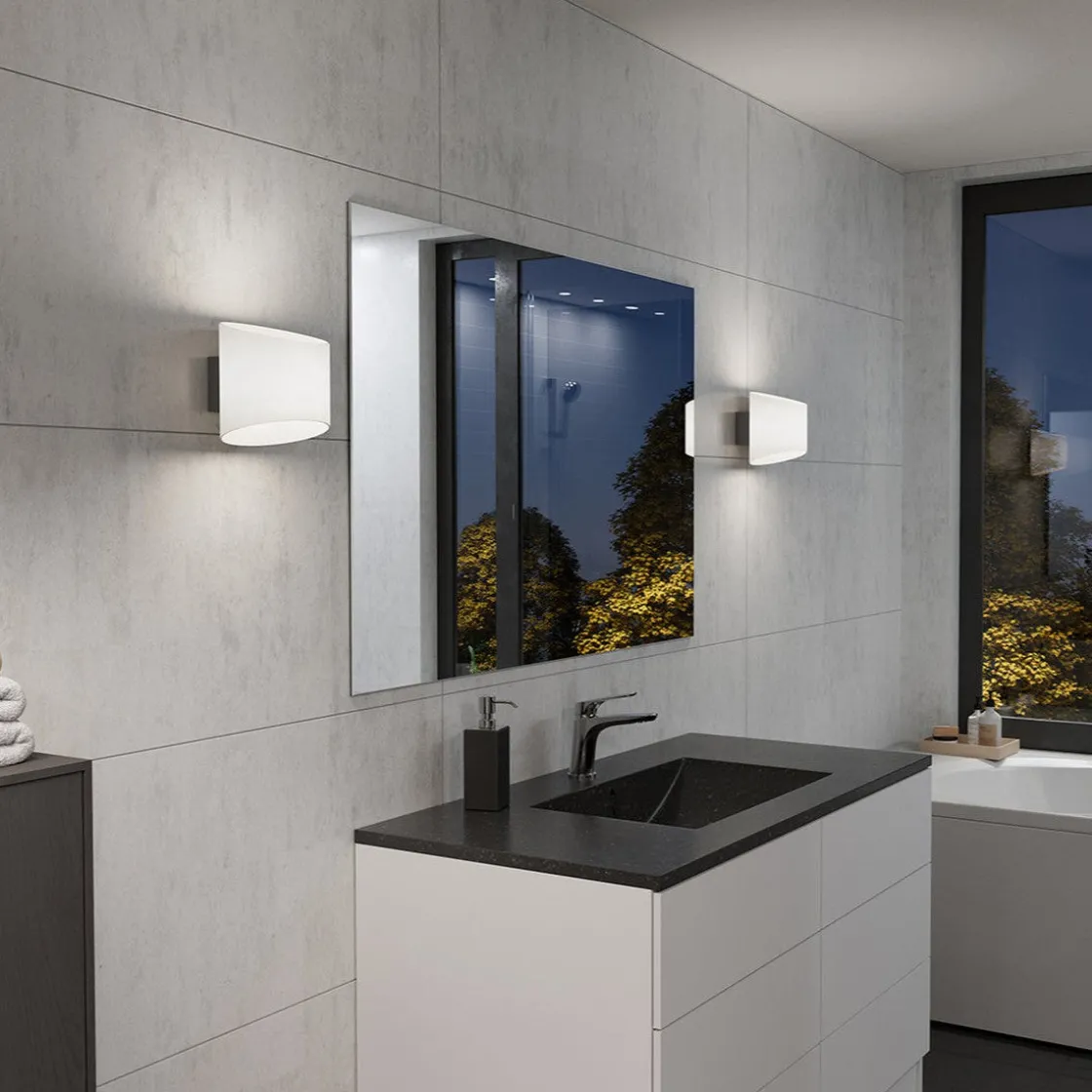 Belid Baderomsbelysning Vegg<Evoke vegglampe IP44