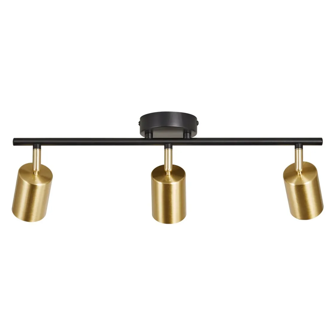 Nordlux Kjøkkenbelysning Tak|Spotter & Skinner<Explore 3 spotlight - Svart/Messingfarget
