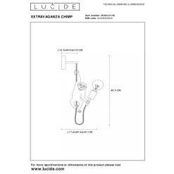 Lucide Interiørlamper<Extravaganza vegglampe -