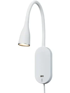 Nielsen Light Vegglamper Med Usb<Eye vegglampe 5 watt dimbar m/ USB - Hvit