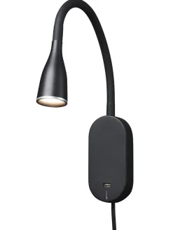 Nielsen Light Leselamper|Vegglamper Med Usb<Eye vegglampe 5 watt dimbar m/ USB -