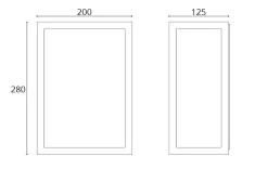 Sg Armaturen As Lightup-Pris|Utelamper - Veggskjold / Plafond<Fagernes utendørs vegglampe 9W IP44 dimbar -