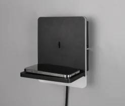 Trio Lighting Vegglamper Med Usb<Fairfield vegglampe 9W 3000 Kelvin med USB - 3-step dim