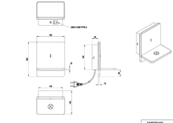 Trio Lighting Vegglamper Med Usb<Fairfield vegglampe 9W 3000 Kelvin med USB - 3-step dim