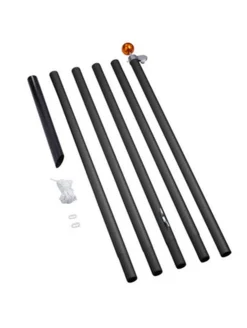 Fairybell Juletrelys & Lysslynger|Julebelysning Til Flaggstang<6 m flaggstang julebelysning m/stang - 1200 LEDlys