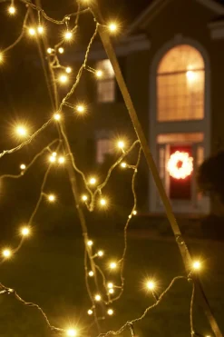 Fairybell Juletrelys & Lysslynger|Julebelysning Til Flaggstang<12M flaggstang julebelysning - 4000 LEDlys