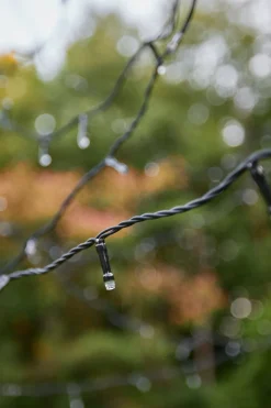 Fairybell Juletrelys & Lysslynger|Julebelysning Til Flaggstang<12M flaggstang julebelysning - 4000 LEDlys