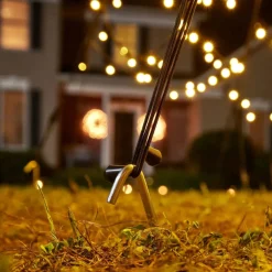 Fairybell Juletrelys & Lysslynger|Julebelysning Til Flaggstang<8M flaggstang julebelysning - 1500 LEDlys - med twinkle