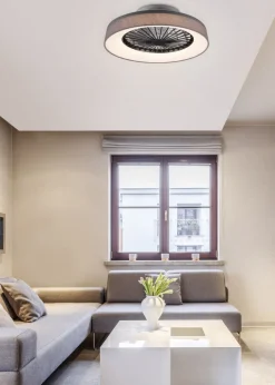 Reality Takvifter<Farsund tak vifte 3000-6500K 26,8W m/Fjernkontroll -