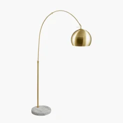 Pacific Lifestyle Interiørlamper Gulv|Leselamper Gulv<Feliciani gulvlampe 175 cm - Messing/Marmor