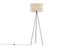 Venture Home Interiørlamper Gulv<Fence gulvlampe 160 cm - Svart/Naturfarget