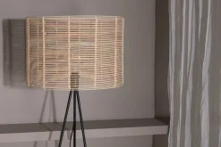 Venture Home Interiørlamper Gulv<Fence gulvlampe 160 cm - Svart/Naturfarget