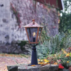 Konstsmide Portstolper<Fenix lykt til portstolpe,