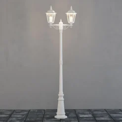 Konstsmide Lyktestolper<Firenze 2-arm stolpe - 220cm