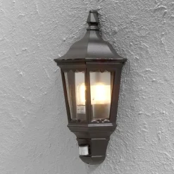 Konstsmide Utelamper - Veggskjold / Plafond<Firenze vegglampe utendørs med sensor -