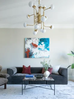 Hudson Valley Kjøkkenbelysning Tak|Lysekroner<Fleming lysekrone - Ø93cm