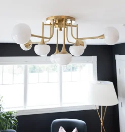 Hudson Valley Kjøkkenbelysning Tak|Lysekroner<Fleming taklampe - Ø93cm