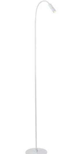 NorDesign Leselamper Gulv<Flexi gulvlampe 3W Dimbar -