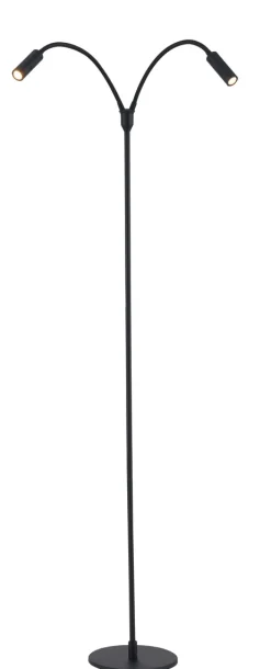 NorDesign Leselamper Gulv<Flexi K2 gulvlampe 2x3W Dimbar -