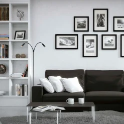 NorDesign Leselamper Gulv<Flexi K2 gulvlampe 2x3W Dimbar -