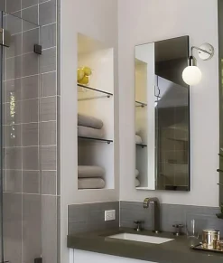 Aneta Lighting Belysning Over Speilet På Badet|Baderomsbelysning Vegg<Florens vegglampe IP44